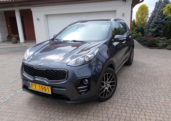 Kia Sportage cena 59800 przebieg: 133000, rok produkcji 2016 z Leszno małe 781